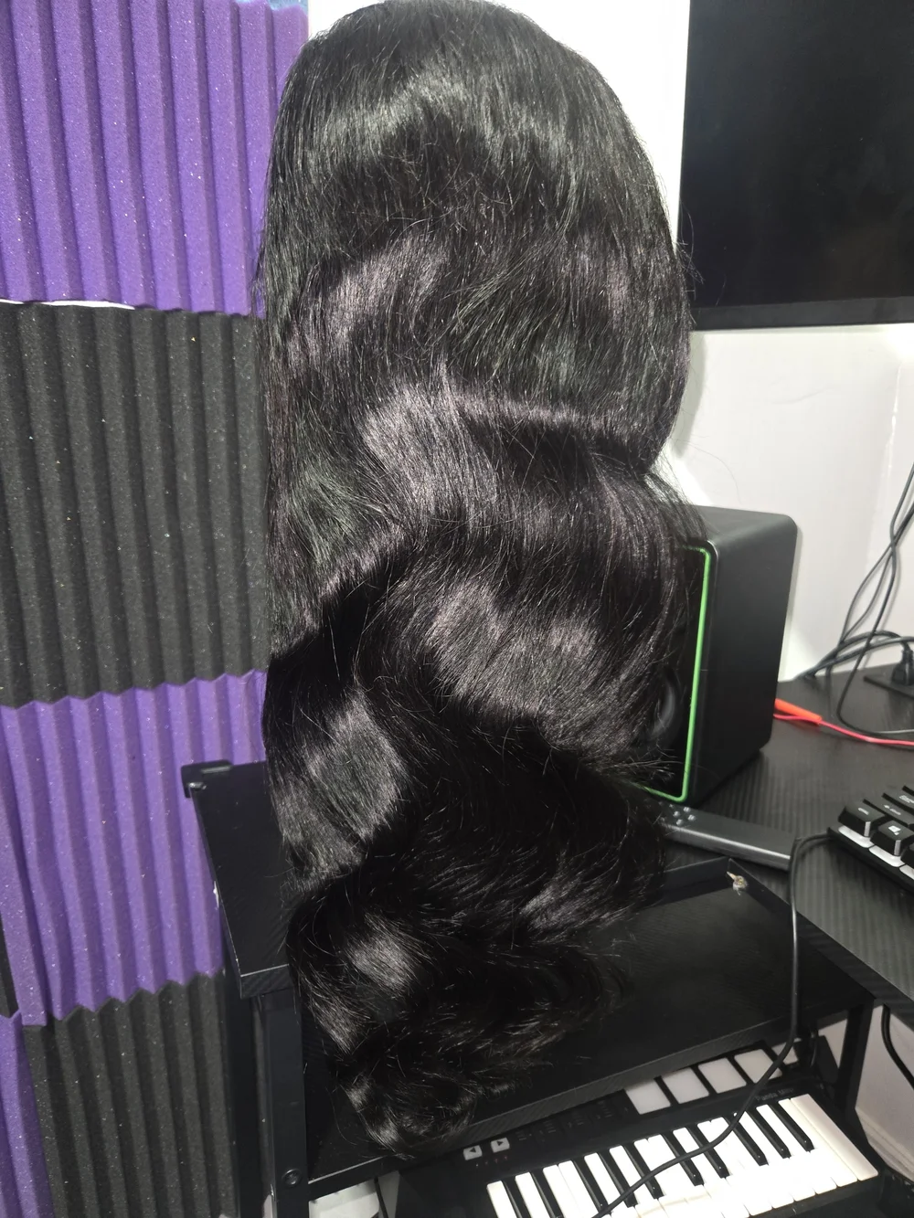 13x7 Lace Front Body Wave Hair Wig - Human Hair 26 Inch
